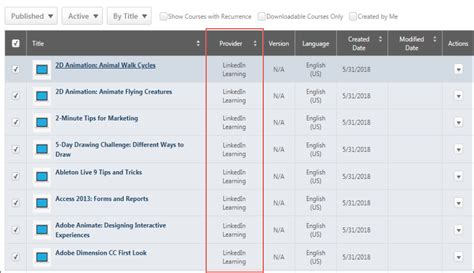 LinkedIn Learning Integration