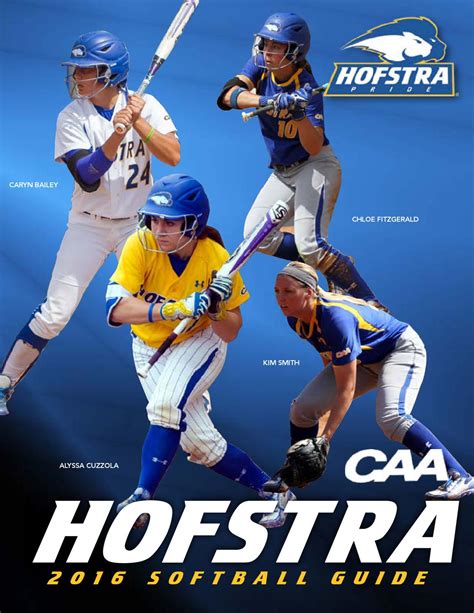 2016 Hofstra Softball Guide by Hofstra University - Issuu