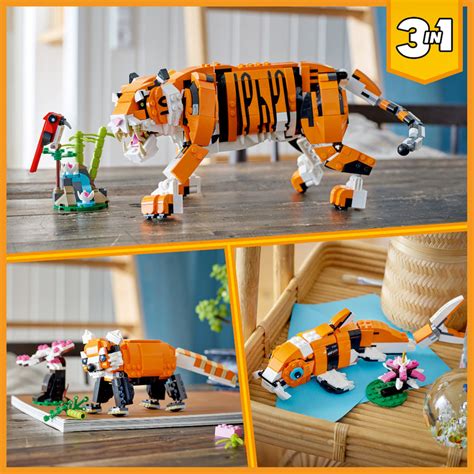 LEGO® Creator 3-in-1 Majestic Tiger – AG LEGO® Certified Stores