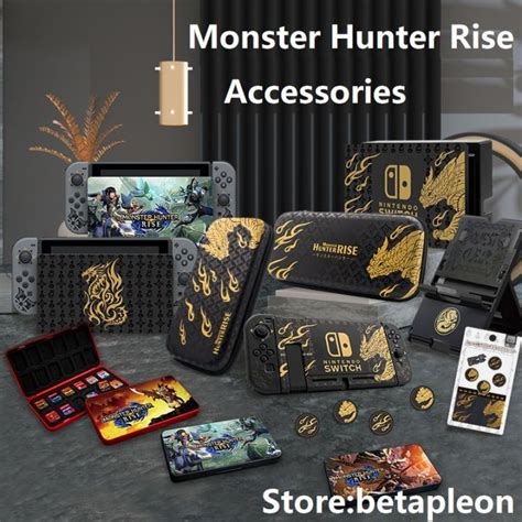 Nintendo Switch Accessories Monster Hunter Rise Sunbreak Soft TPU ...