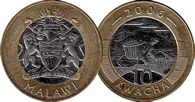 Coin Value: Malawi Malawi 10 Kwacha 2006