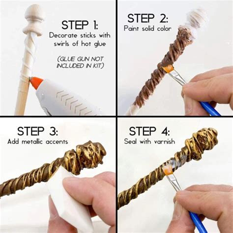 How to Make a Wand without a Glue Gun