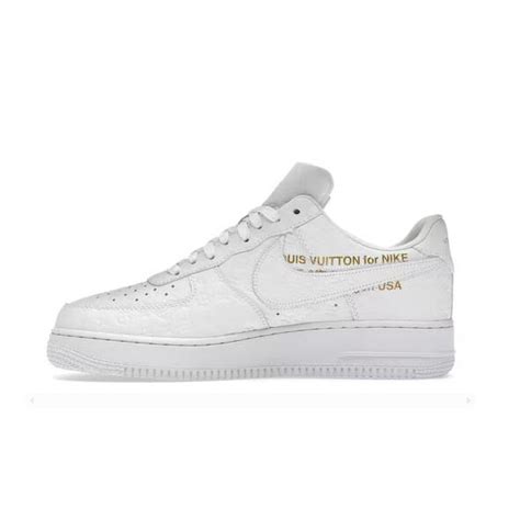 Louis Vuitton Nike Air Force 1 Low White – NIKES SHOP