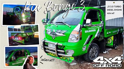 4x4 OFFROAD Kia Bongo 3 Single Cab - YouTube