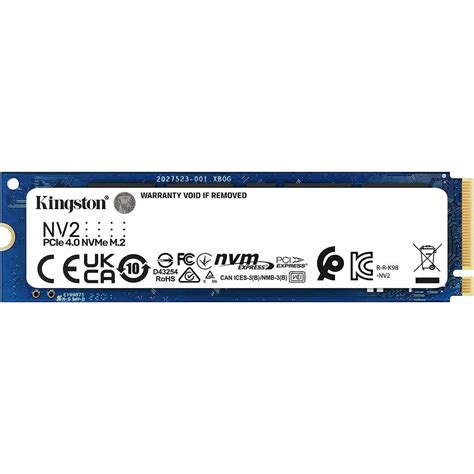 OEMPCWorld.com: Kingston SNV2S/1000G NV2 HUZ 1TB M.2 2280 NVMe PCIe 4.0 ...