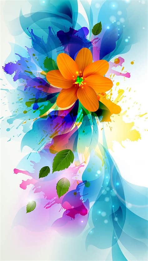 Abstract Flower, HD phone wallpaper | Peakpx