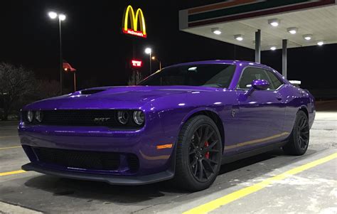 2018 Dodge Challenger Hellcat Purple | teyangan.com