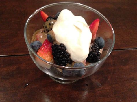 Fresh Berries with Sabayon and Whipped Cream - McKenna's Fresh Take On...