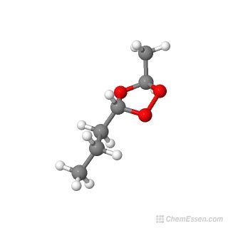 Trans-2-Hexene ozonide Structure - C6H12O3 - Over 100 million chemical ...