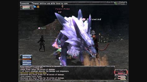 FFXI: Fenrir Prime Fight. - YouTube