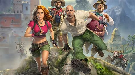 Jumanji: the video game, rock, artwork, concept art, Games, HD ...