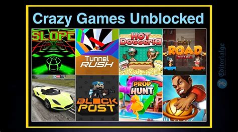 Experience Top 260 Fun and Free Gaming at Crazy Games Unblocked