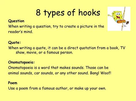 5 types of hooks for writing examples - rethongkong