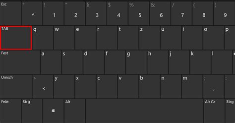 Tab Key | Functions of the keyboard tab key - IONOS UK