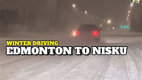 EDMONTON TO NISKU WEATHER FEBRUARY 26. 2024 | ADAEAGLE - YouTube