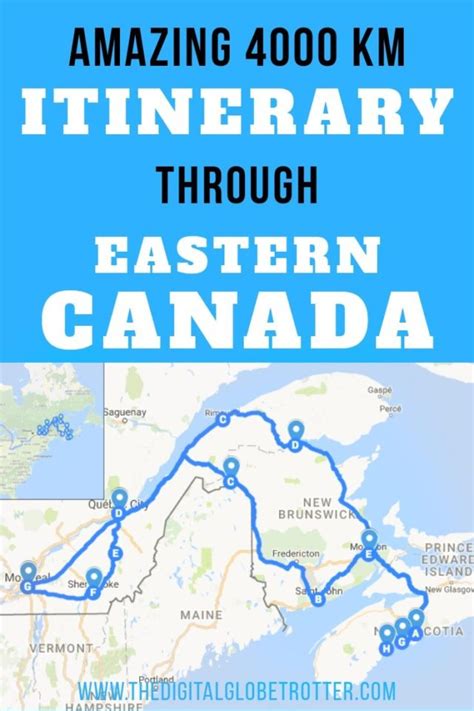 4000 km Road Trip Around Eastern Canada – The Digital Globetrotter