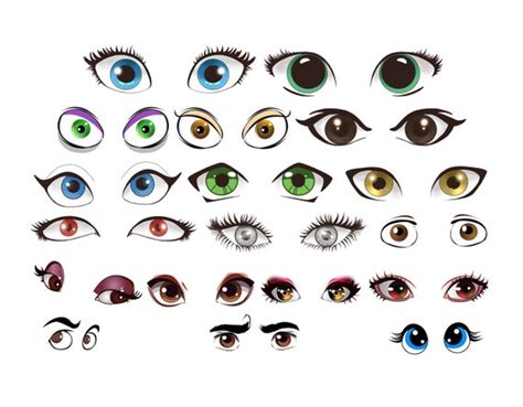 Printable Human Eyes