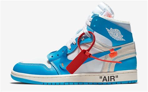 UNC Off-White Air Jordan 1 Release Date - Sneaker Bar Detroit