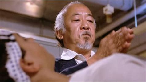 The Truth About Mr. Miyagi's Healing Hands In The Karate Kid