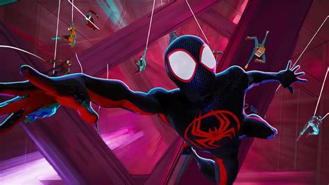 Introducir 120+ imagen spiderman spider verse wallpaper hd - Abzlocal.mx