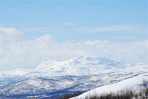 Free Images - winter swedish mountain hemavan 8