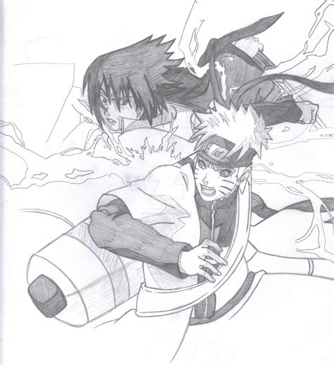 Naruto And Sasuke Drawing at GetDrawings.com | Free for personal use ...