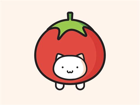 Tomato Cat | Cats, Tomato, Cat design