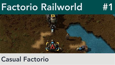 Crashlanded! - Factorio Railworld - #1 - YouTube