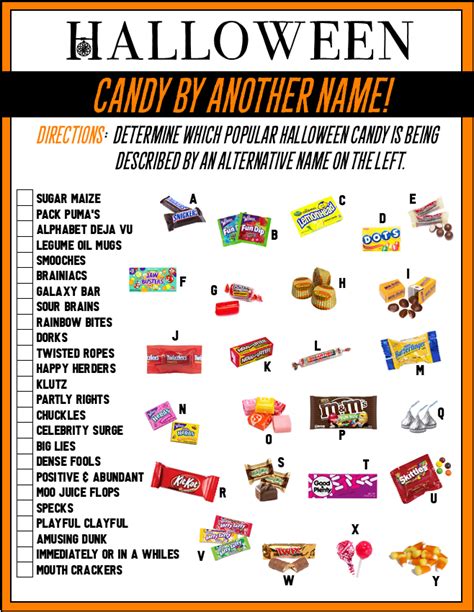 Free Printable Halloween Game