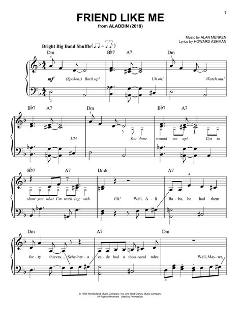 Disney Piano Sheet Music Easy - cloudshareinfo