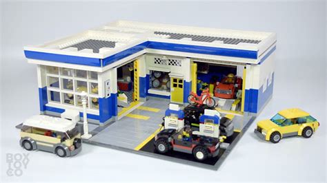 [MOC] Auto Garage - LEGO Town - Eurobricks Forums