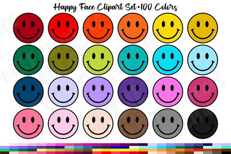 Regular Smiley Face Emoji Clipart