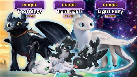 Toothless And Light Fury Family Light fury is the love interest of ...