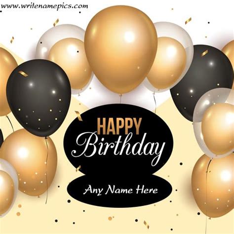 write name on happy birthday wishes greeting cards pic