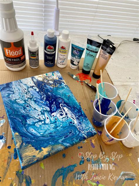 How To Make Acrylic Paint Liquid Again - Patricia Sinclair's Coloring Pages