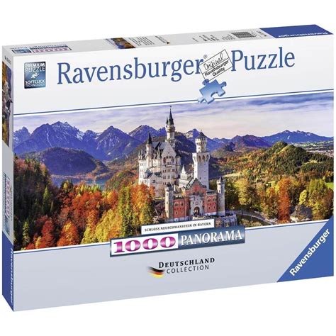 Puzzle Ravensburger Panorama " Neuschwanstein Castle " - Il Drago Fanfarone