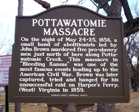 The Pottawatomie Creek Massacre - Clio