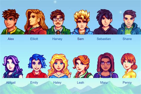 Stardew Valley Characters Guide - SDew HQ