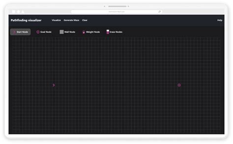 Pathfinding visualizer - Marvin Libam