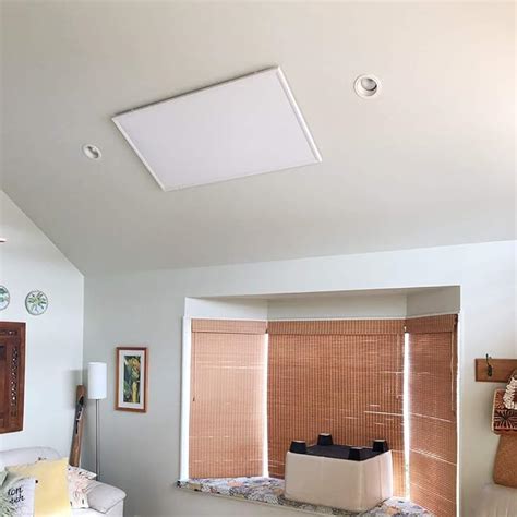 byecold 550W Ceiling Infrared Heater Infrared Heating Panel Energy ...