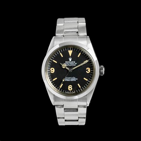 Rolex Explorer 1016 'Tiffany & Co.' - AMSTERDAM VINTAGE WATCHES