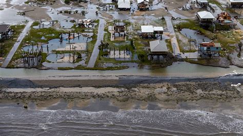 Photos show Ida’s devastating impact on coastal Louisiana from above