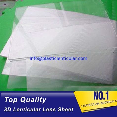 PLASTIC LENTICULAR 75lpi 0.45mm 3D lenticular lens sheets lenticular ...