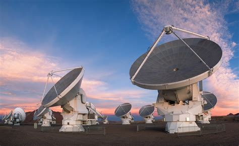 ALMA telescope dishes | A few of ALMA’s 66 telescope dishes,… | Flickr