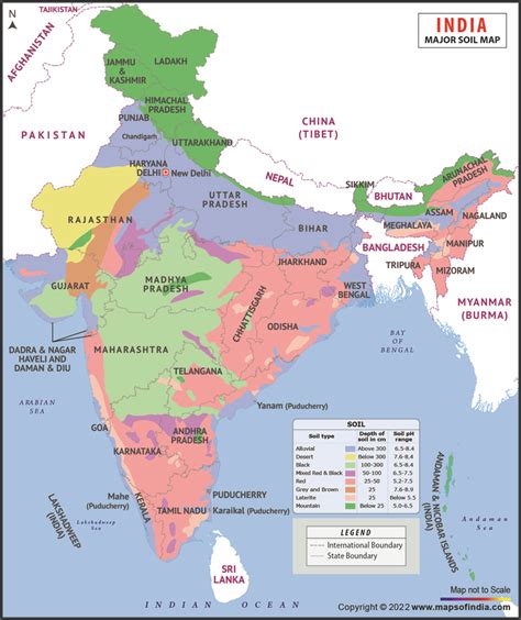 Soil Map of India