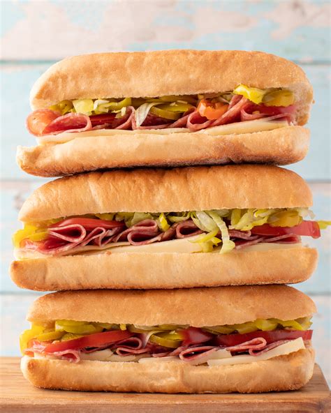 Italian Sub Sandwich - Mt Olive Pickles