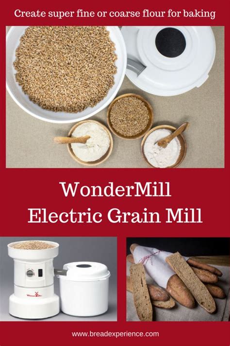 milling flour using the Wondermill Grain Mill