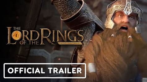 The Lord of the Rings: Rise to War - Official Trailer - YouTube