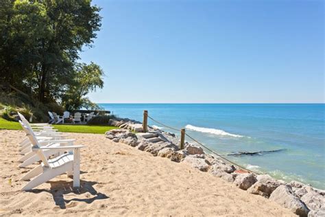 Gorgeous Lakefront Custom Home on Lake Michigan