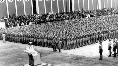 Olympic torch relay began in 1936 at Hitler's Berlin Games